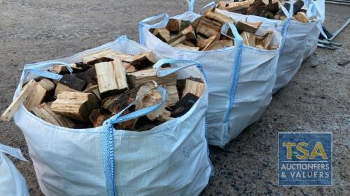 2 BAGS OF SEASONED FIREWOOD