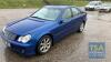 Mercedes C220 Cdi Classic Se A - 2148cc 4 Door - 4