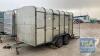 12' X 6' IFOR WILLIAMS LIVESTOCK TRAILER C/W SHEEP DECKS - 2