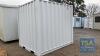 UNUSED 9FT CONTAINER/ OFFICE C/W DOOR AND WINDOW - 3