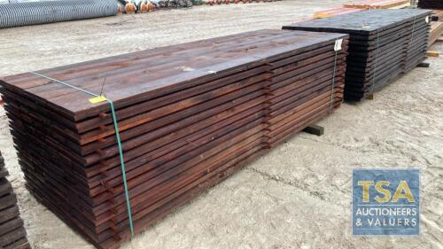 22 X 150 X 3 BROWN TIMBER