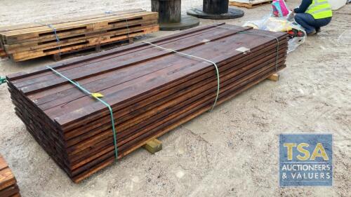 22 X 100 X 3.0 BROWN TIMBER