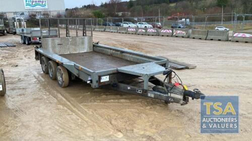 IFOR WILLIAMS GX126- 3.5 TON PLANT TRAILER