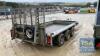 IFOR WILLIAMS GX126- 3.5 TON PLANT TRAILER - 4