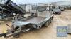 IFOR WILLIAMS GX126- 3.5 TON PLANT TRAILER - 2