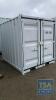 UNUSED 8FT CONTAINER/ OFFICE C/W DOOR AND WINDOW