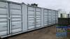 UNUSED 40FT 4 DOOR SIDE OPENING CONTAINER - 2