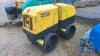 WACKER NEUSON RT TRENCH ROLLER C/B IN P/CABIN - 2