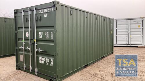 20' STEEL SHIPPING CONTAINER YEAR 2023 - S/N CVCU037199 9