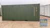 20' STEEL SHIPPING CONTAINER YEAR 2023 - S/N CVCU037199 9 - 2