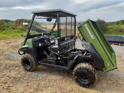 KAWASAKI MULE 4010 WITH TIPPING BOX/PART CAB