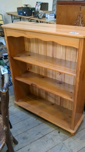 PINE BOOKCASE