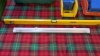 2 BOXES TOOL BOXES LEVEL FOOT PUMP ETC - 2