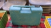 2 BOXES TOOL BOXES LEVEL FOOT PUMP ETC - 3