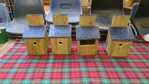 BOX-4 BIRD BOXES