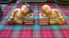 BOX CARVED FIGURES & BOOKENDS