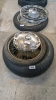 2 TYRES BMW RIMS