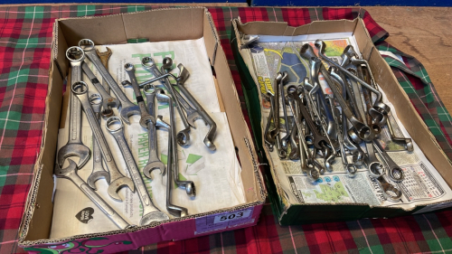 2 BOXES SPANNERS