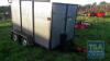 8' Twin Axle Box Trailer