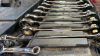 2 TRAYS OF SPANNERS RATCHETS ETC - 7