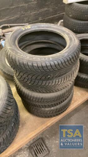 4 No. Maxis Tyres 165/65 R15 - Winter