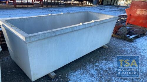 CONCRETE WATER TROUGH