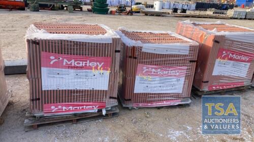 2 PALLETS MARLEY MENDIP TILES