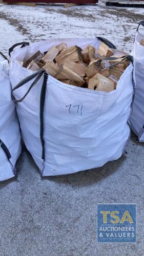 BULK BAG LARCH FIREWOOD