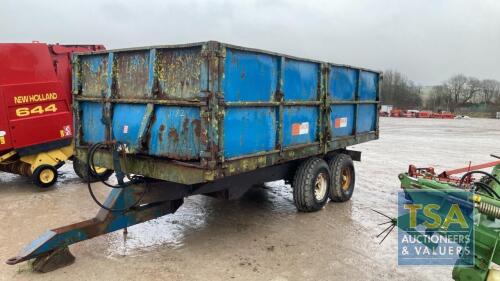 MARSTON DROPSIDE TRAILER C/W FIREWOOD