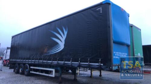 45FT SDC CURTAINSIDE TRAILER YEAR 2012 NOV 24 TEST