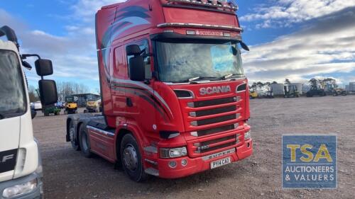 Scania R580 Streamline La 6x2 - 16400cc 2 Door Tractor