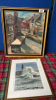 2 PICTURES- LIGHTHOUSE & HOUSES
