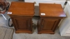 2 BEDSIDE CABINETS - 4