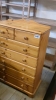 6 DRAWER PINE CHEST - 3