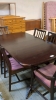 DINING TABLE & 8 CHAIRS - 2