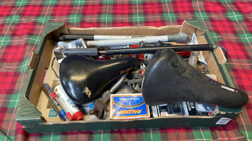 BOX BICYCLE SPARES ETC