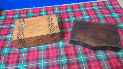 BOX- 2 WOODEN BOXES