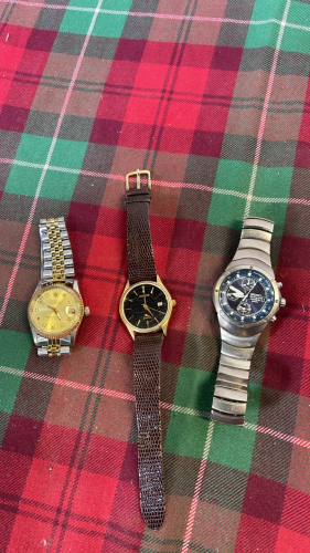 BOX-3 GENTS WATCHES