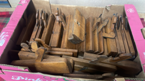 BOX WOOD WORKING PLANES