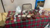 2 BOX METALWARE & ORNAMENTS ETC