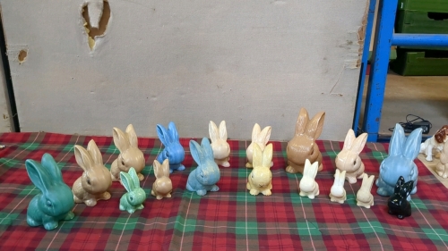 BOX BUNNIES ORNAMENTS