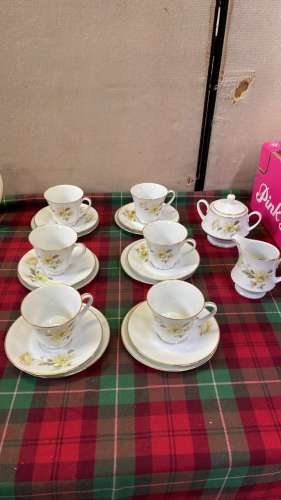 BOX- 20 PCE TEA SET