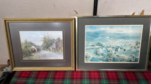 2 PICTURES- COUNTRY SCENES