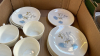 3 BOXES ASSORTED WEDGWOOD CHINA - 3