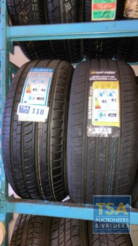 2 No.Sailwin and Sunny Tyres 215/55 R16