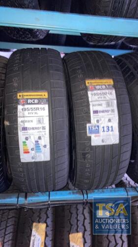 3 No. Churchill Tyres 195/65 R15