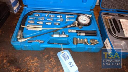 Sykes Pickavant Fuel inspection Pressure Test Set