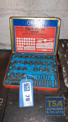 Draper Tap and Die Set - Incomplete