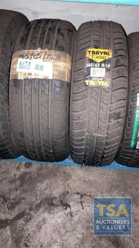 2 No. Tyres 185/65 R14