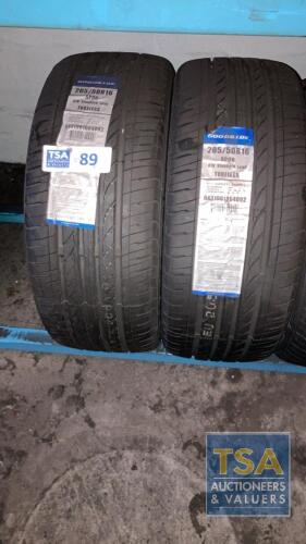 2 No. Goodride Tyres 205/50 R16